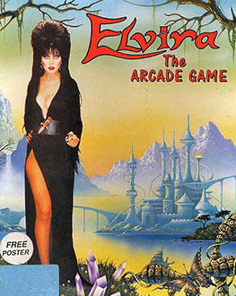 Carátula del juego Elvira The Arcade Game (Atari ST)