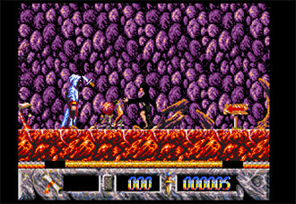 Pantallazo del juego online Elvira The Arcade Game (Atari ST)