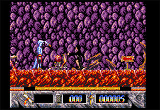 Pantallazo del juego online Elvira The Arcade Game (Atari ST)