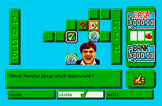 Pantallazo del juego online Emlyn Hughes Arcade Quiz (Atari ST)