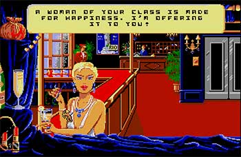 Pantallazo del juego online Emmanuelle (Atari ST)
