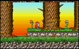 Pantallazo del juego online Enchanted Land (Atari ST)