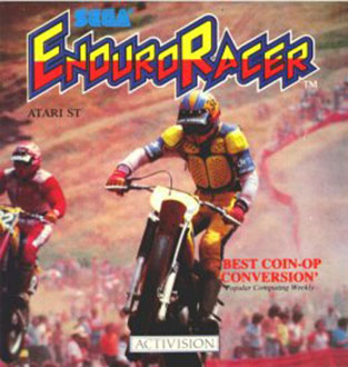 Carátula del juego Enduro Racer (Atari ST)