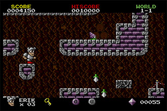 Pantallazo del juego online Erik (Atari ST)