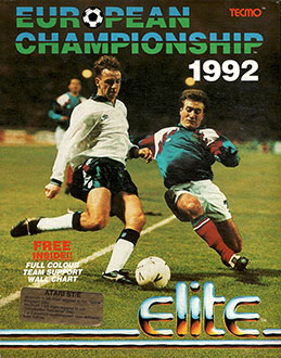 Carátula del juego European Championship 1992 (Atari ST)