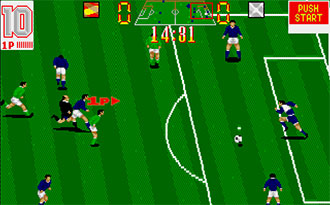 Pantallazo del juego online European Football Champ (Atari ST)