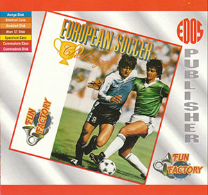 Carátula del juego European Soccer Challenge (Atari ST)