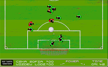 Pantallazo del juego online European Soccer Challenge (Atari ST)