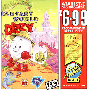 Juego online Fantasy World Dizzy (Atari ST) Juego online Fantasy World Dizzy (Atari ST)