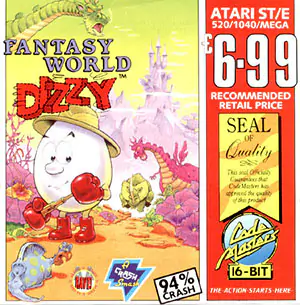 Portada de la descarga de Fantasy World Dizzy
