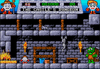 Pantallazo del juego online Fantasy World Dizzy (Atari ST)