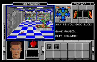 Pantallazo del juego online Federation Quest 1 B.S.S Jane Seymour (Atari ST)