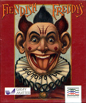Carátula del juego Fiendish Freddy's Big Top o' Fun (Atari ST)