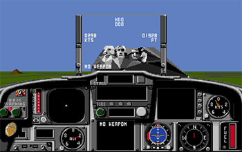 Pantallazo del juego online Fighter Bomber (Atari ST)