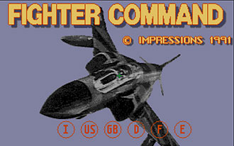 Carátula del juego Fighter Command (Atari ST)