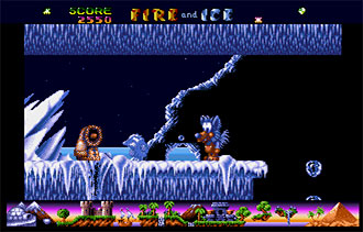 Pantallazo del juego online Fire & Ice (Atari ST)