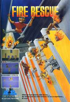 Carátula del juego Fire Rescue (Atari ST)