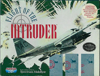 Carátula del juego Flight of the Intruder (Atari ST)