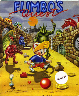 Carátula del juego Flimbo's Quest (Atari ST)