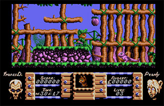 Pantallazo del juego online Flimbo's Quest (Atari ST)