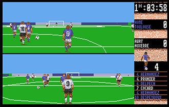 Pantallazo del juego online Football Champ (Atari ST)