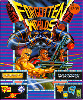 Carátula del juego Forgotten Worlds (Atari ST)