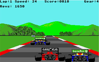 Pantallazo del juego online Formula 1 Grand Prix (Atari ST)