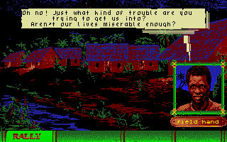 Pantallazo del juego online Freedom Rebels in the Darkness (Atari ST)