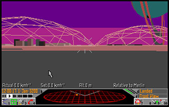 Pantallazo del juego online Frontier Elite II (Atari ST)
