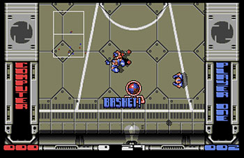 Pantallazo del juego online Future Basketball (Atari ST)