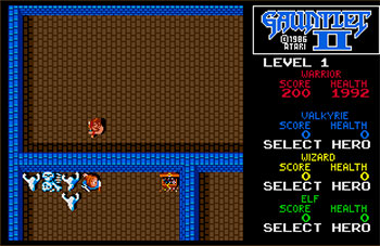 Pantallazo del juego online Gauntlet II (Atari ST)
