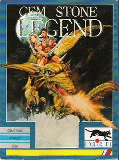 Carátula del juego Gem Stone Legend (Atari ST)