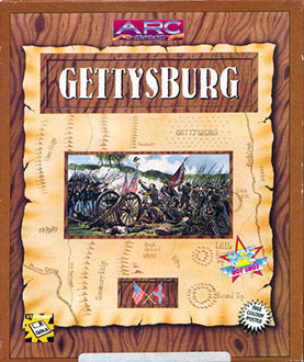 Carátula del juego Gettysburg (Atari ST)