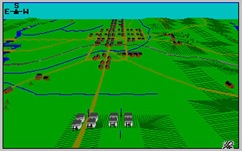 Pantallazo del juego online Gettysburg (Atari ST)
