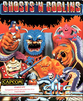 Portada de la descarga de Ghosts ‘n Goblins