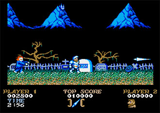 Pantallazo del juego online Ghosts 'n Goblins (Atari ST)