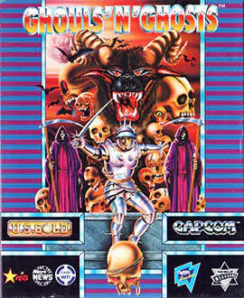 Portada de la descarga de Ghouls ‘n Ghosts