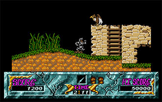 Pantallazo del juego online Ghouls 'n Ghosts (Atari ST)