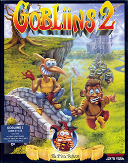 Carátula del juego Gobliins 2 The Prince Buffoon (Atari ST)