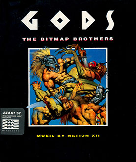 Carátula del juego Gods (Atari ST)