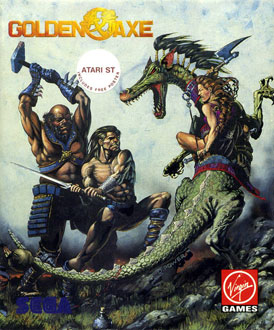 Carátula del juego Golden Axe (Atari ST)