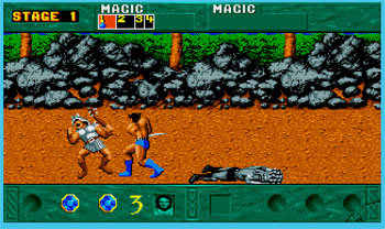 Pantallazo del juego online Golden Axe (Atari ST)