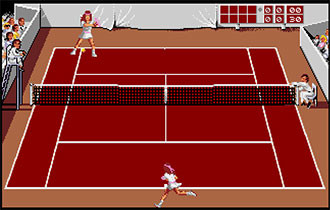 Pantallazo del juego online Great Courts 2 (Atari ST)