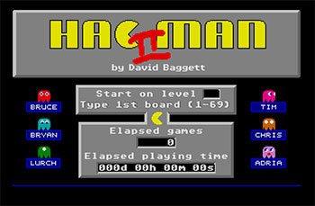 Juego online Hac Man II (Atari ST) Juego online Hac Man II (Atari ST)