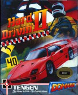 Carátula del juego Hard Drivin' II (Atari ST)