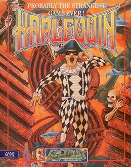 Carátula del juego Harlequin (Atari ST)
