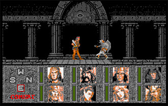 Pantallazo del juego online Advanced Dungeons & Dragons Heroes of the Lance (Atari ST)