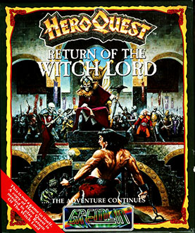 Carátula del juego HeroQuest Return of the Witch Lord (Atari ST)