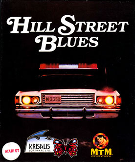Carátula del juego Hill Street Blues (Atari ST)