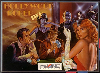 Carátula del juego Hollywood Poker Pro (Atari ST)